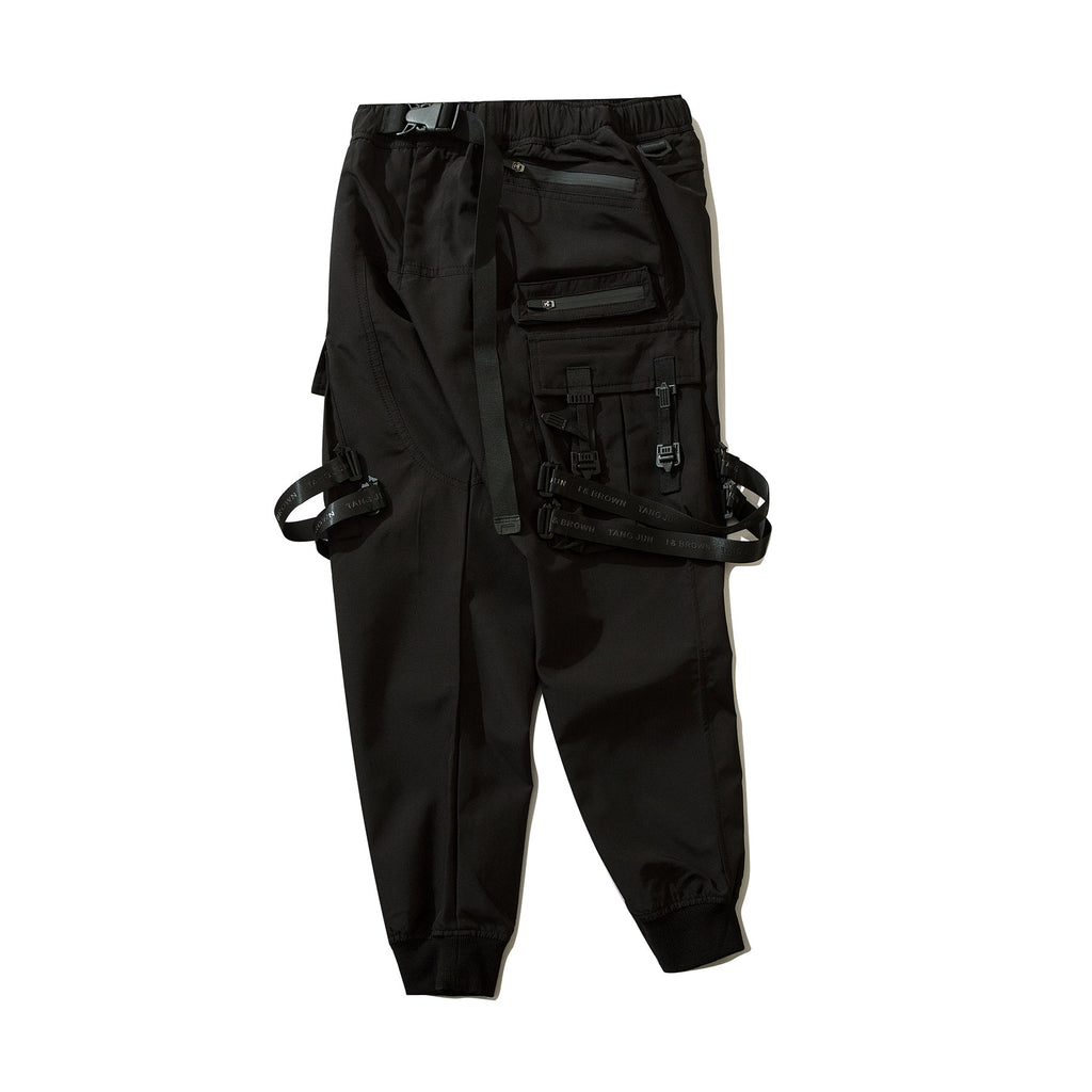 Paratrooper Cargo Joggers – Matte Black
