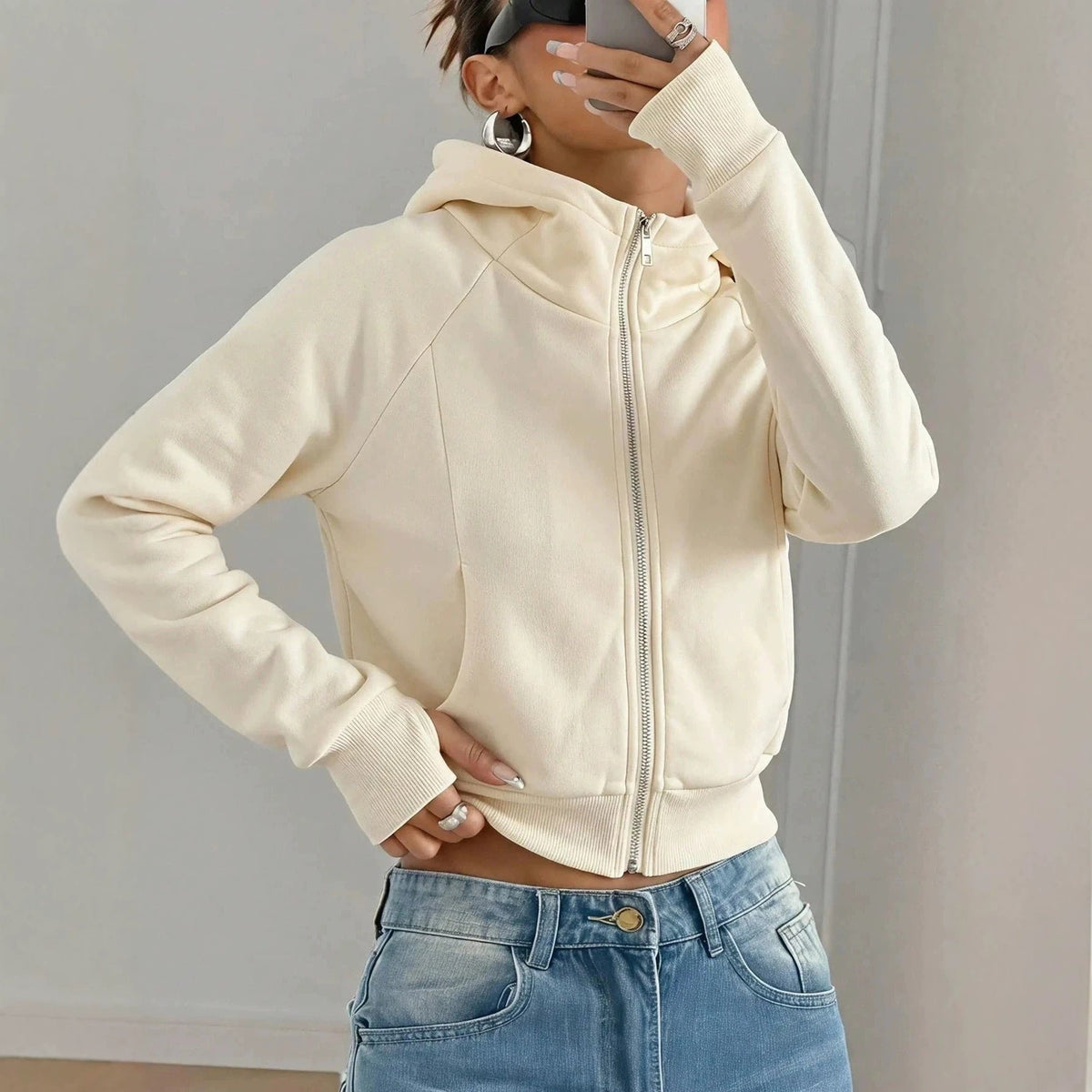 Cropped Hoodie – Women's