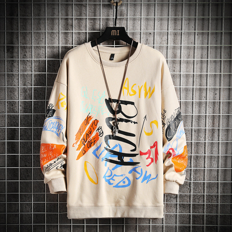 Oversized Japanese Streetwear Sweatshirt
