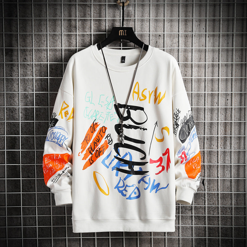 Oversized Japanese Streetwear Sweatshirt