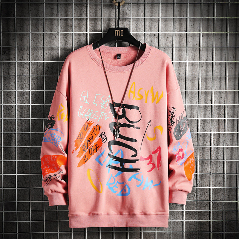 Oversized Japanese Streetwear Sweatshirt