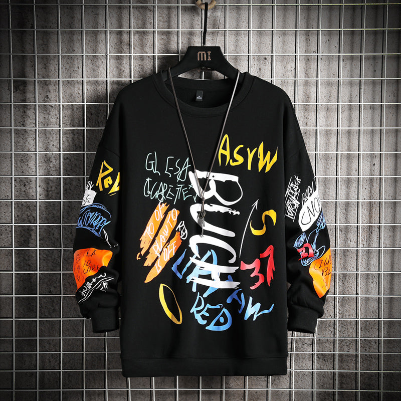 Oversized Japanese Streetwear Sweatshirt