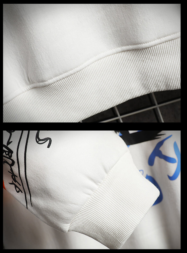 Oversized Japanese Streetwear Sweatshirt