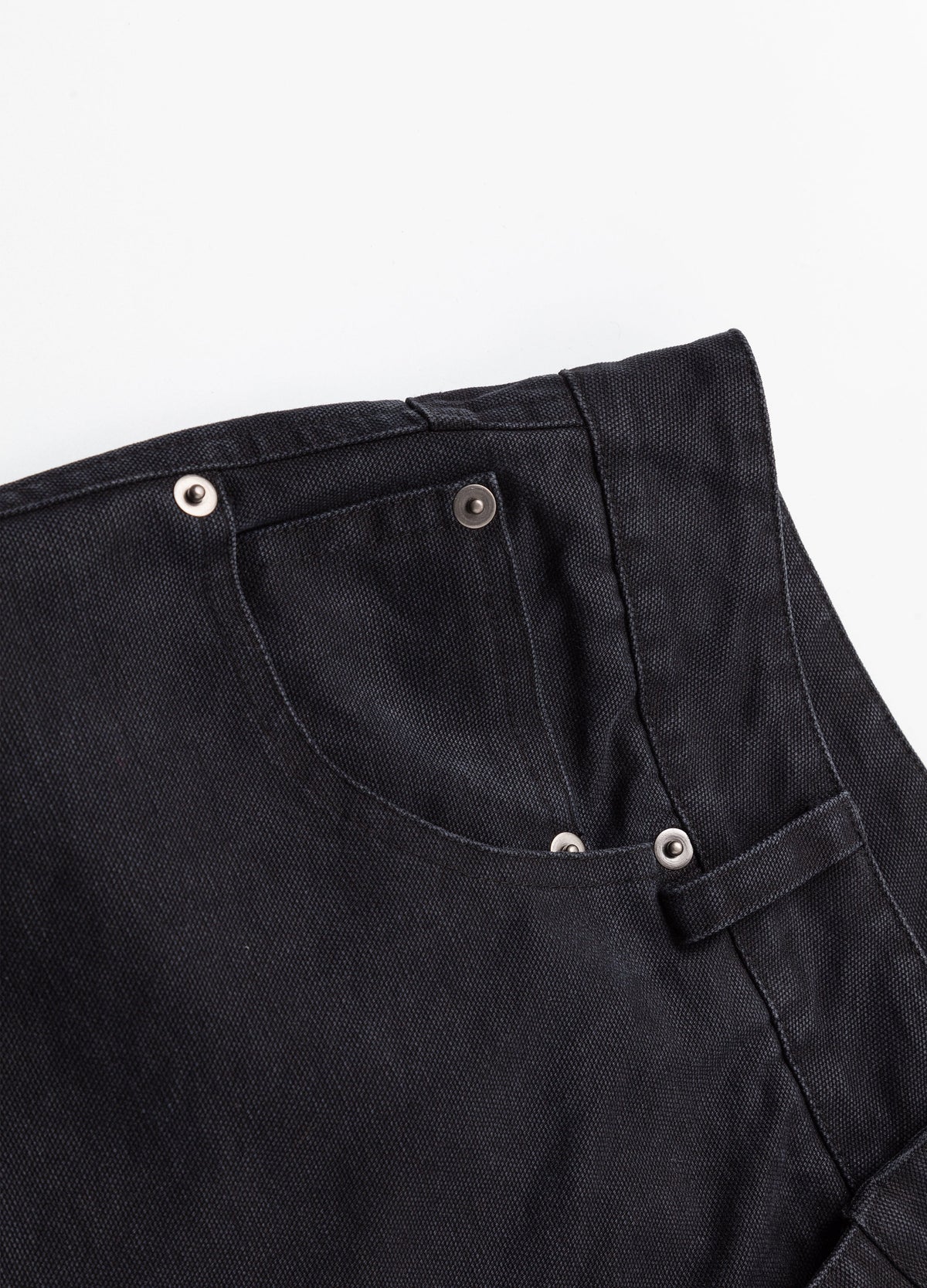 25FW WASHED BLACK BAGGY DENIM
