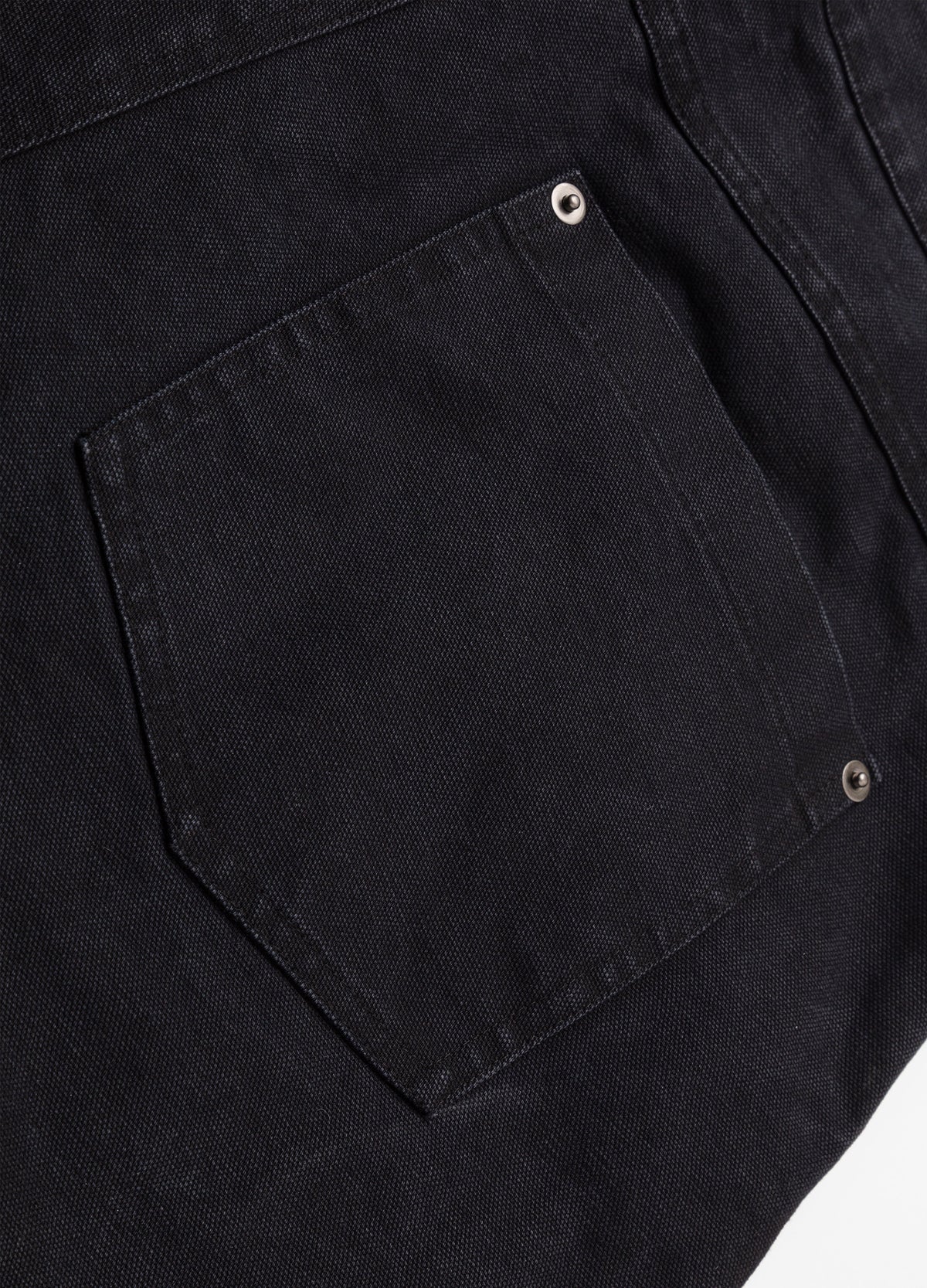 25FW WASHED BLACK BAGGY DENIM