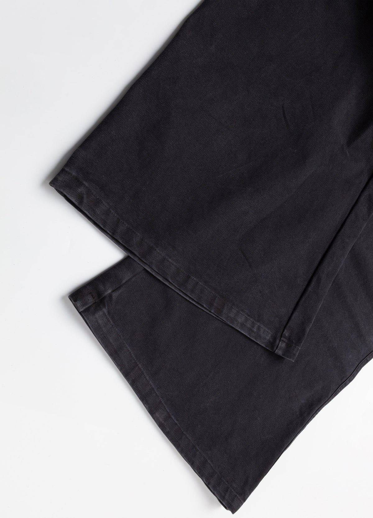 25FW WASHED BLACK BAGGY DENIM