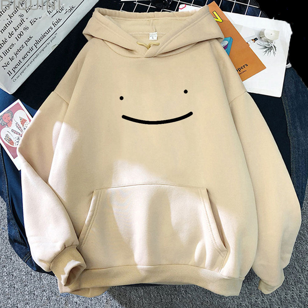 Oversized Graphic Print Hoodie – Unisex