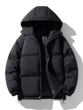 Men's Big & Tall Hooded Puffer Jacket