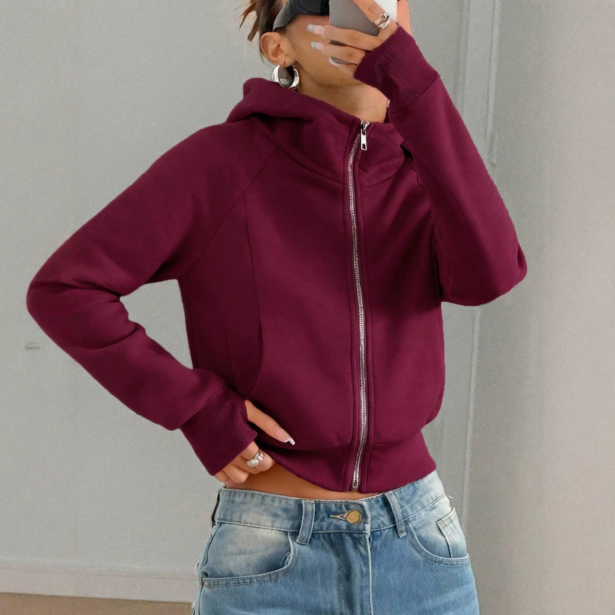 Cropped Hoodie – Women's