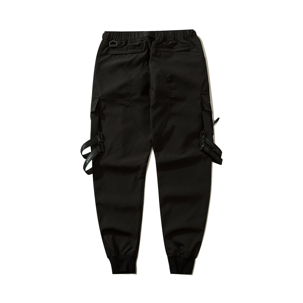 Paratrooper Cargo Joggers – Matte Black