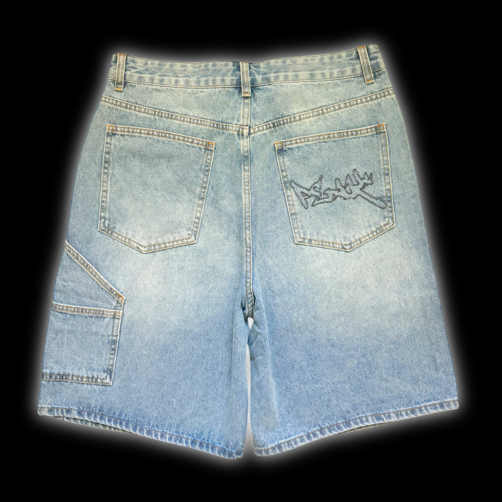 Peak Baggy Jorts - Blue
