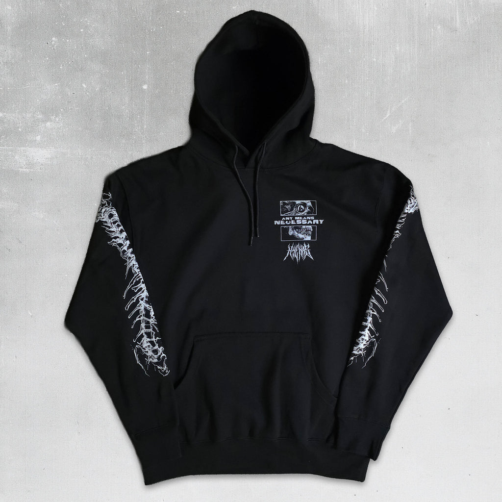 Are We Even Alive Pullover Hoodie Black