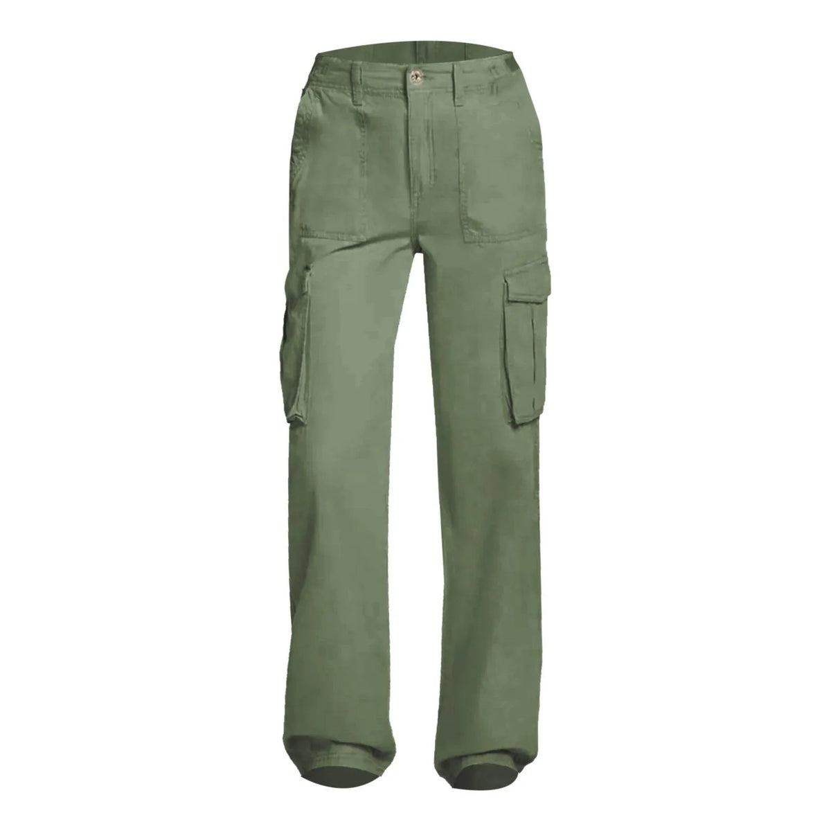 Baggy Wide-Leg Cargo Pants – Women's