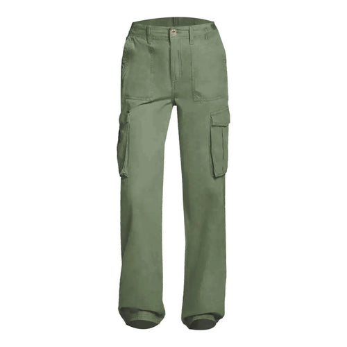 Baggy Wide-Leg Cargo Pants – Women's