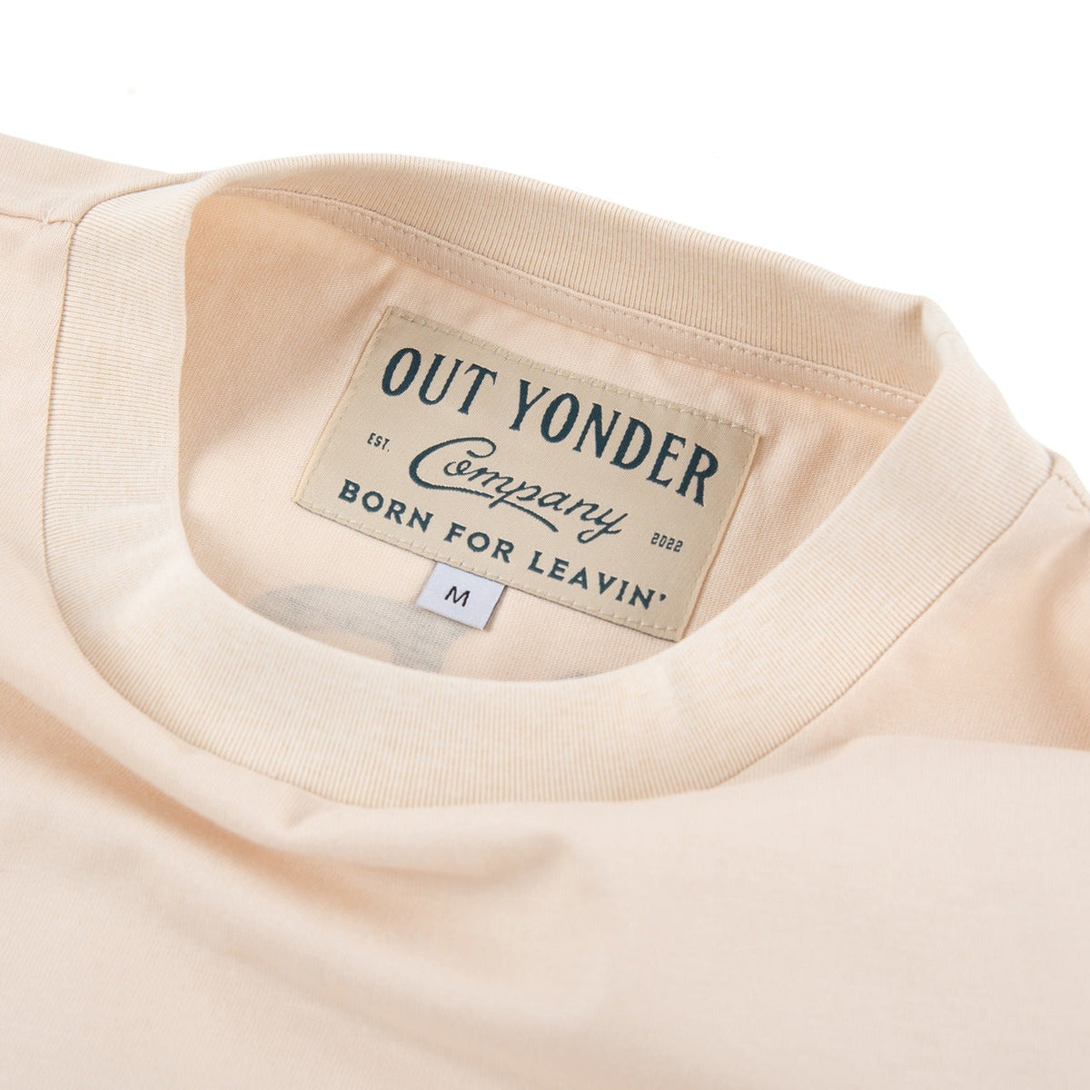 Eight Flat Boxy Tee (Natural)