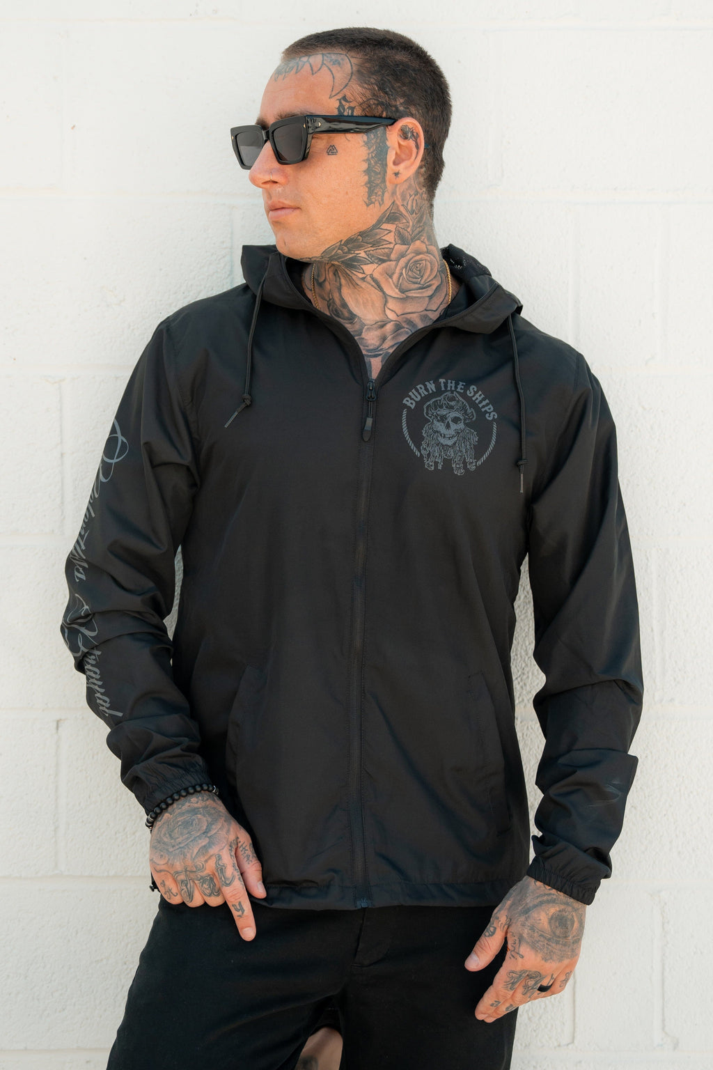 Burn The Ships Windbreaker Jacket