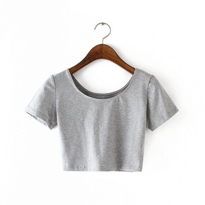Rhinestone Spider Y2K Crop Tee – Women's