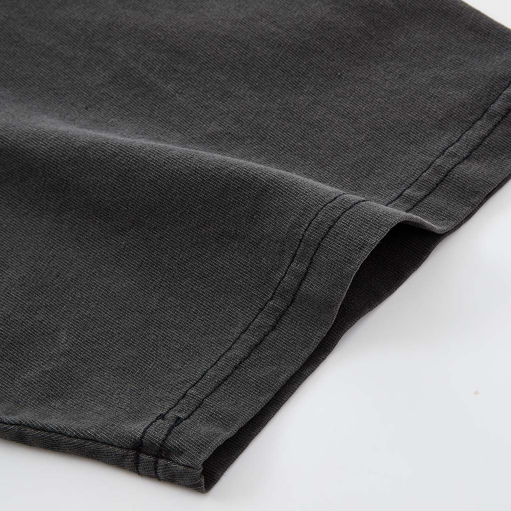 Pretty Much Broke® Puff Print Tee - Vintage Black w/ White