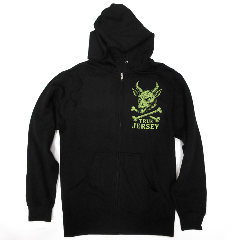 Jersey Devil Cryptid Society Zip Up Hoodie