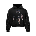 Minds Rhinestone Zip Up