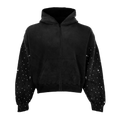 Rhinestone Zip Up Blank