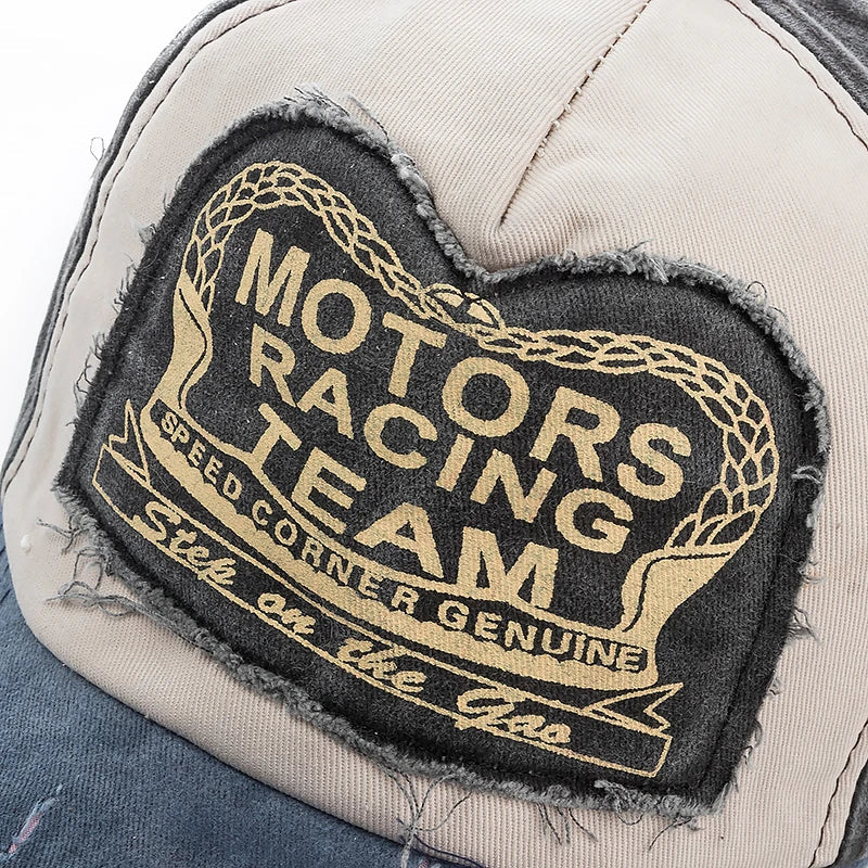 Washed Distressed Baseball Cap
