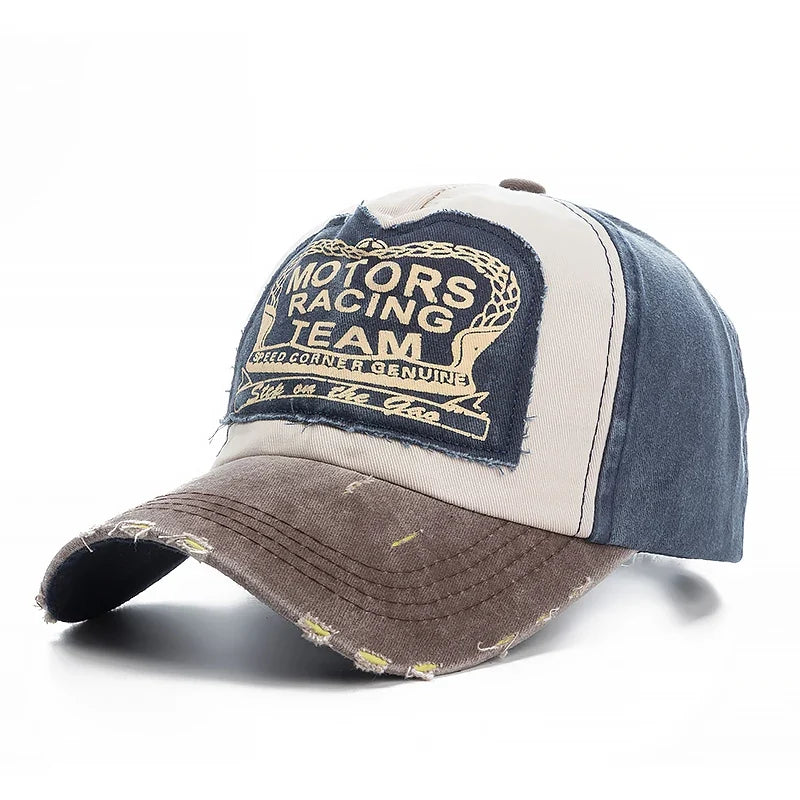 Washed Distressed Baseball Cap