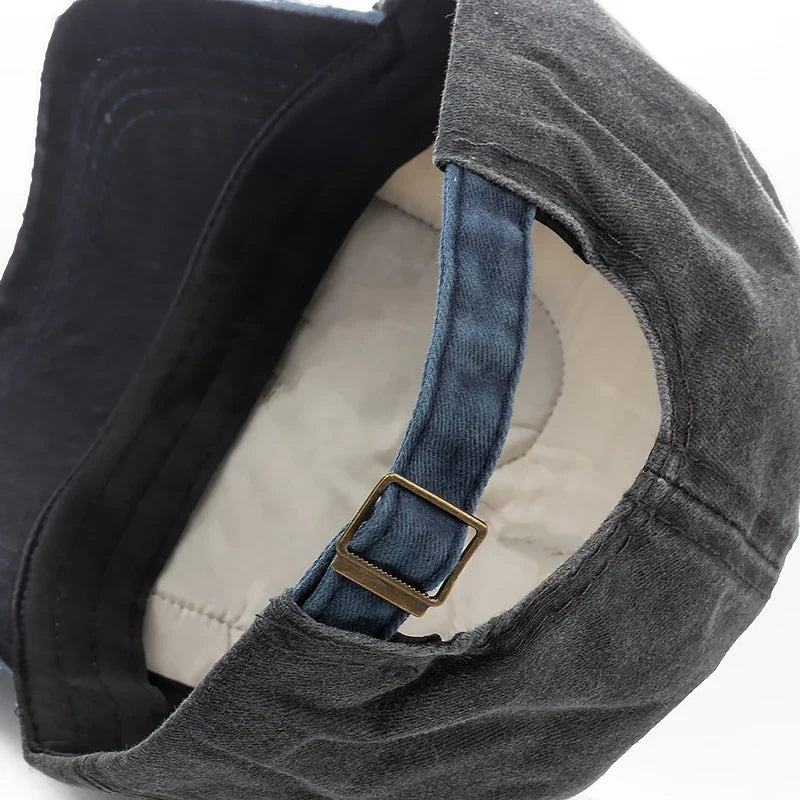 Washed Distressed Baseball Cap