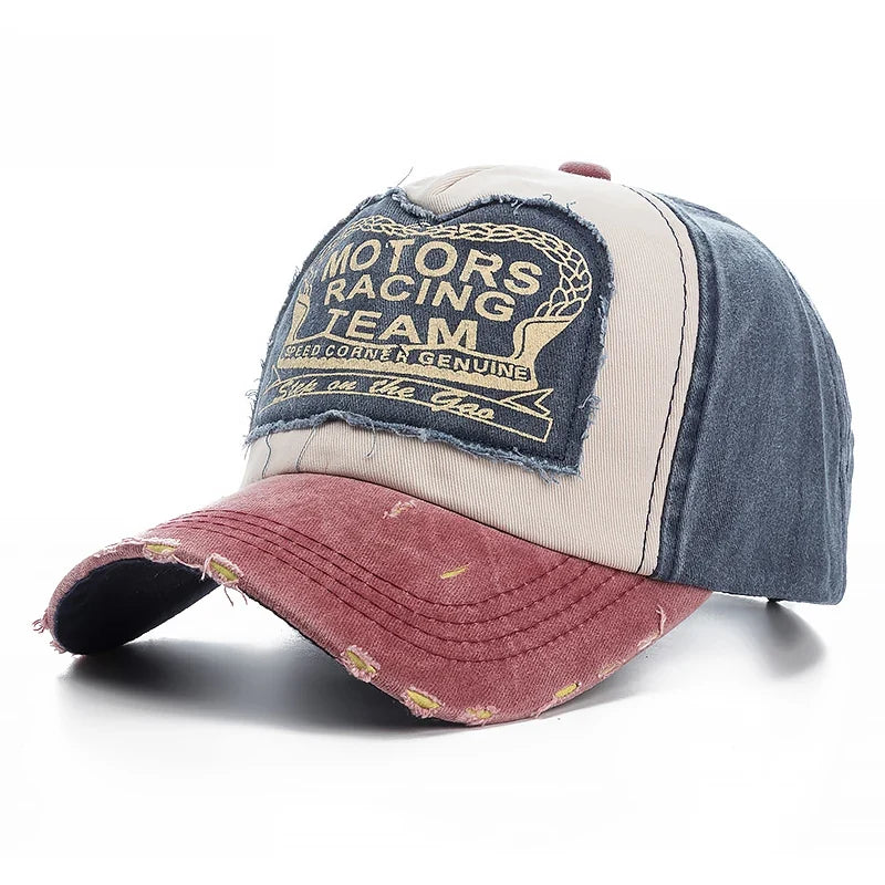 Washed Distressed Baseball Cap