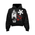 War Rhinestone Hoodie