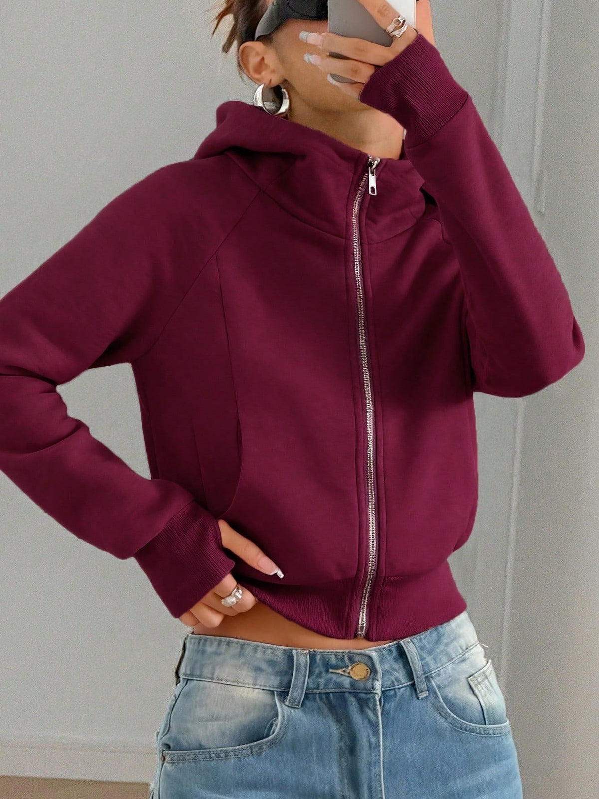 Cropped Hoodie – Women's