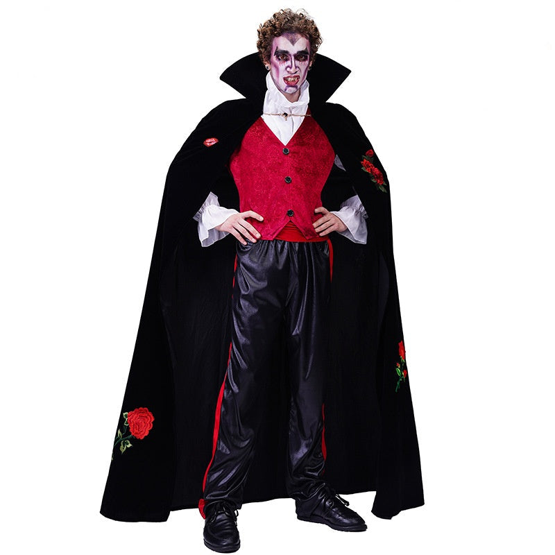 Vampire Rose Embroidered Costume – Couples Halloween