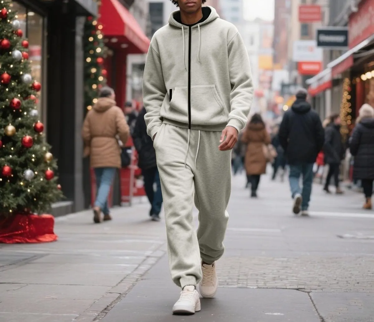 Casual Two-Piece Sweatsuit