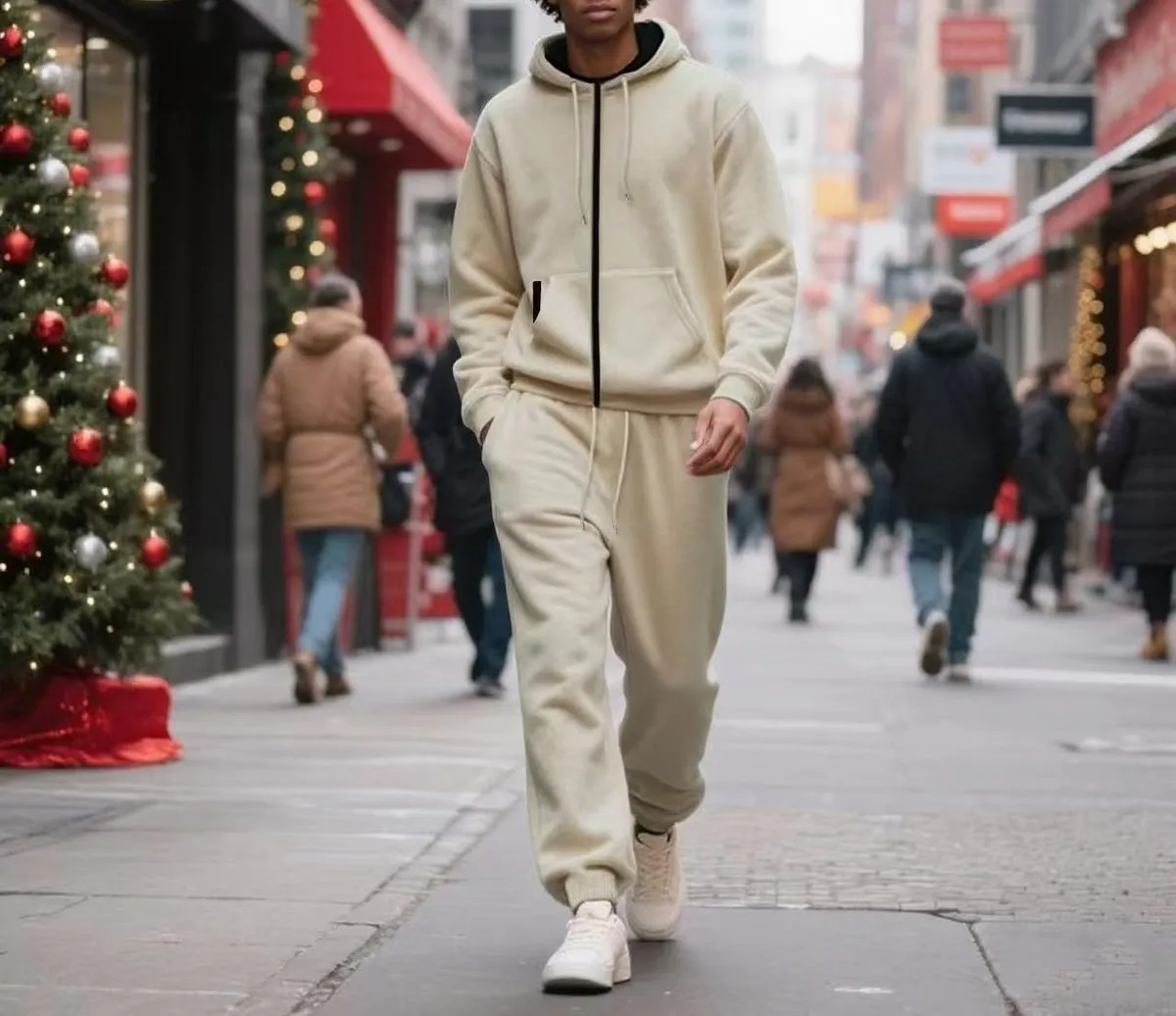 Casual Two-Piece Sweatsuit