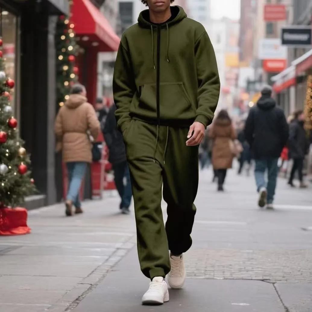 Casual Two-Piece Sweatsuit