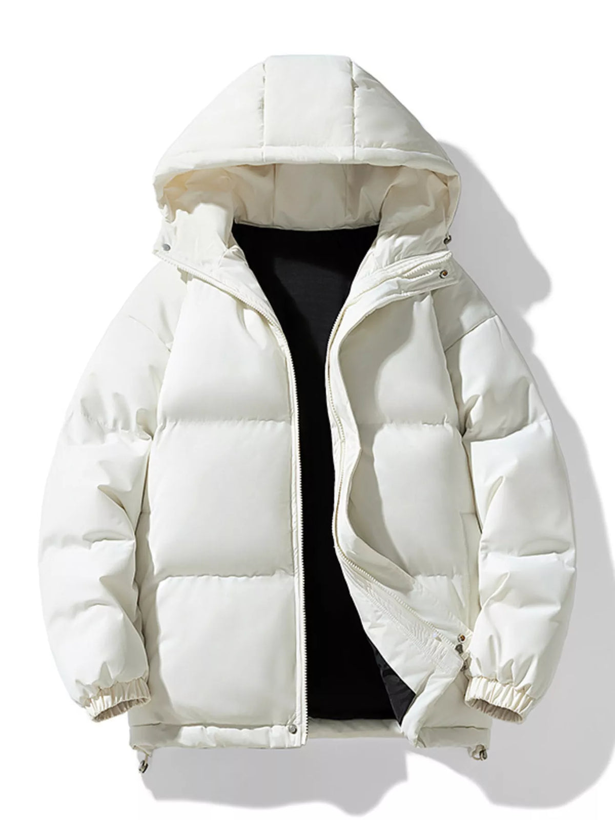 Men's Big & Tall Hooded Puffer Jacket