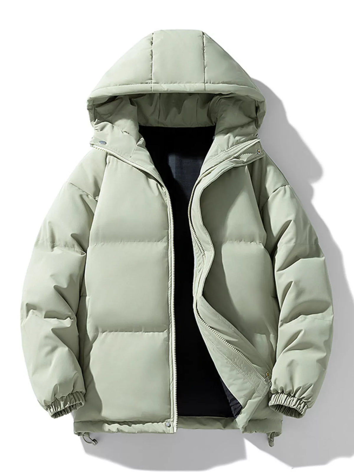 Men's Big & Tall Hooded Puffer Jacket
