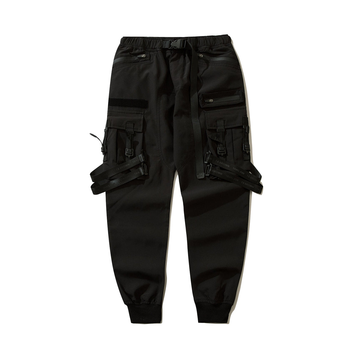Paratrooper Cargo Joggers – Matte Black