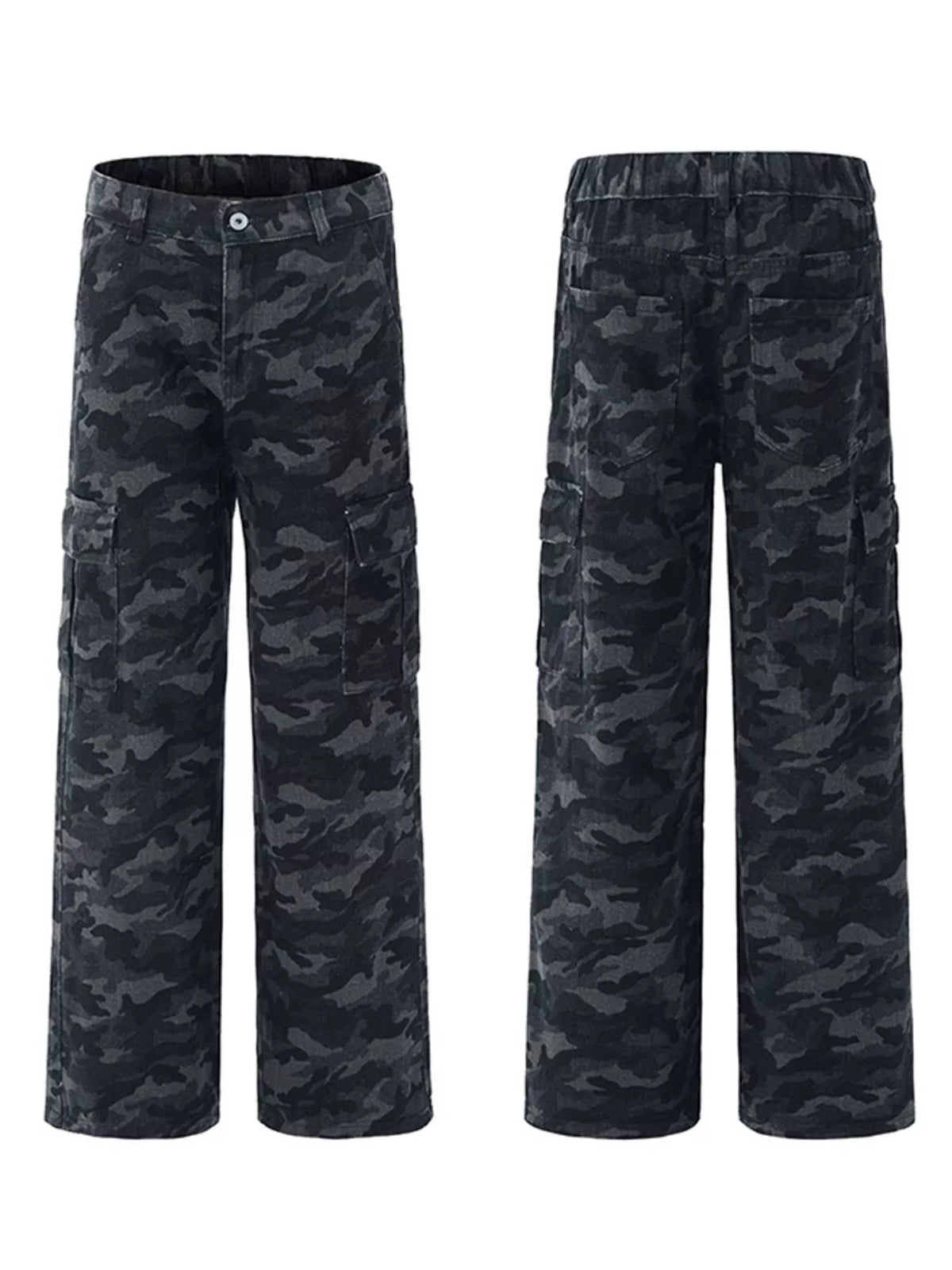 Men's Relaxed Fit Camo Cargo Pants