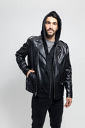 Vegan Leather Moto Jacket