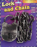 Prisoner Lock & Chain Costume Prop