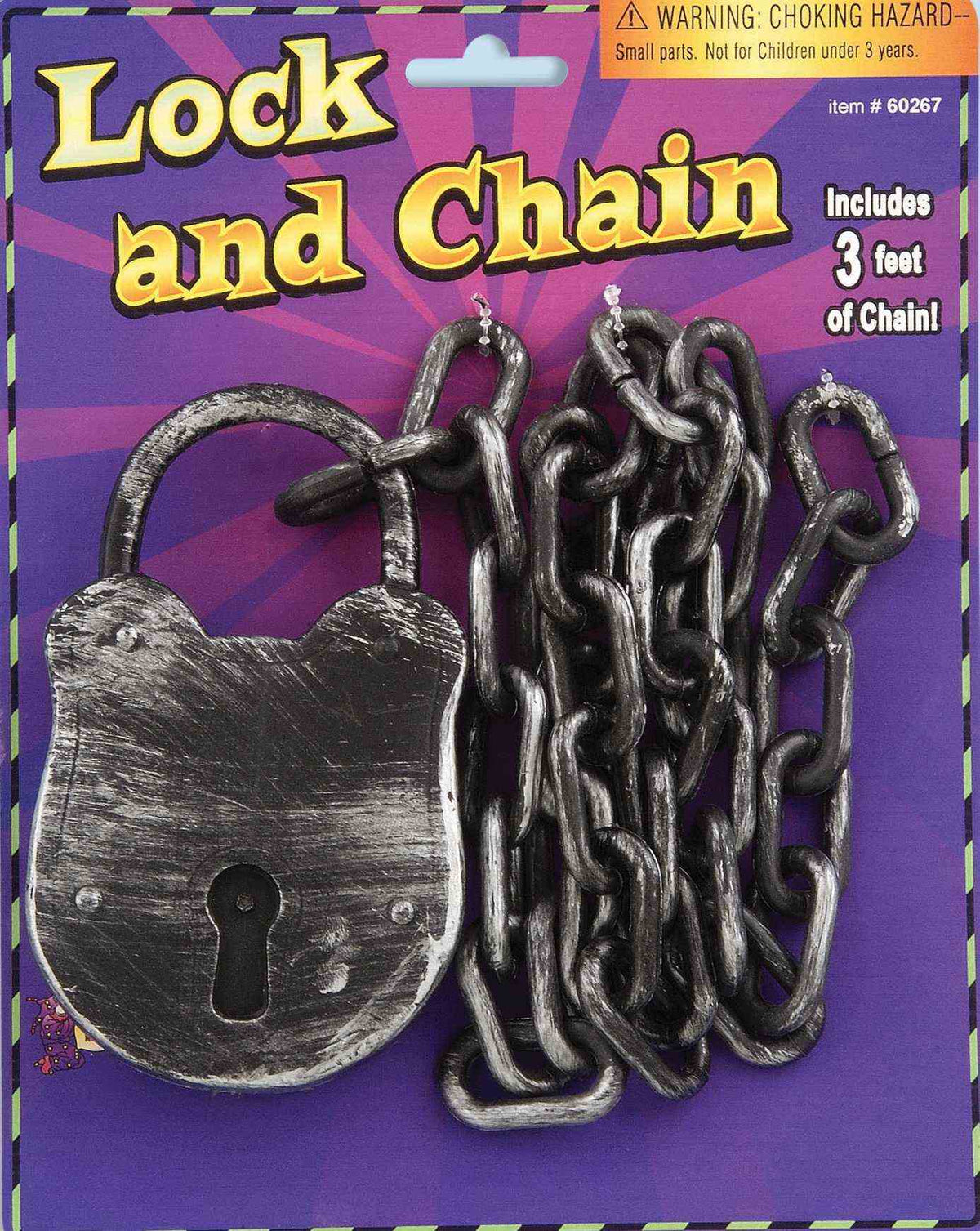 Prisoner Lock & Chain Costume Prop
