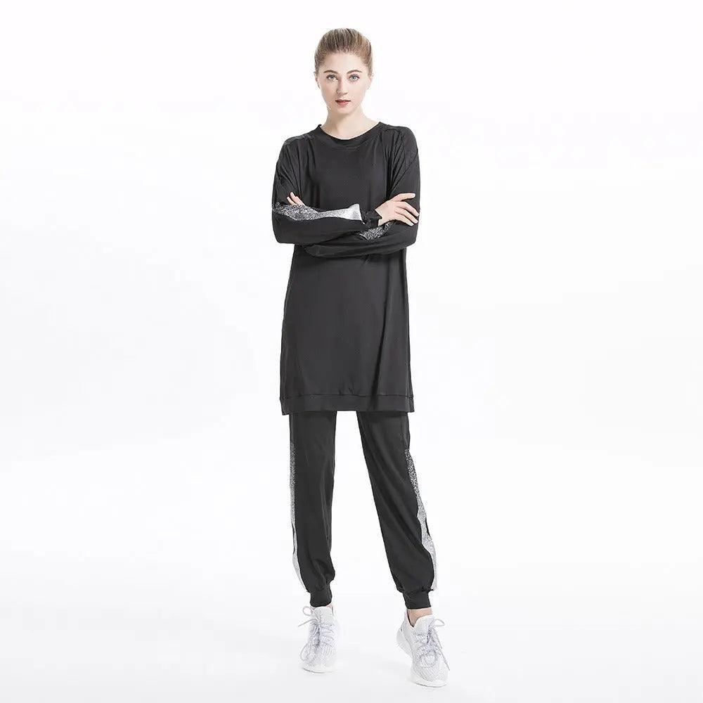 Two-Piece Crewneck & Jogger Sweatsuit – Women's